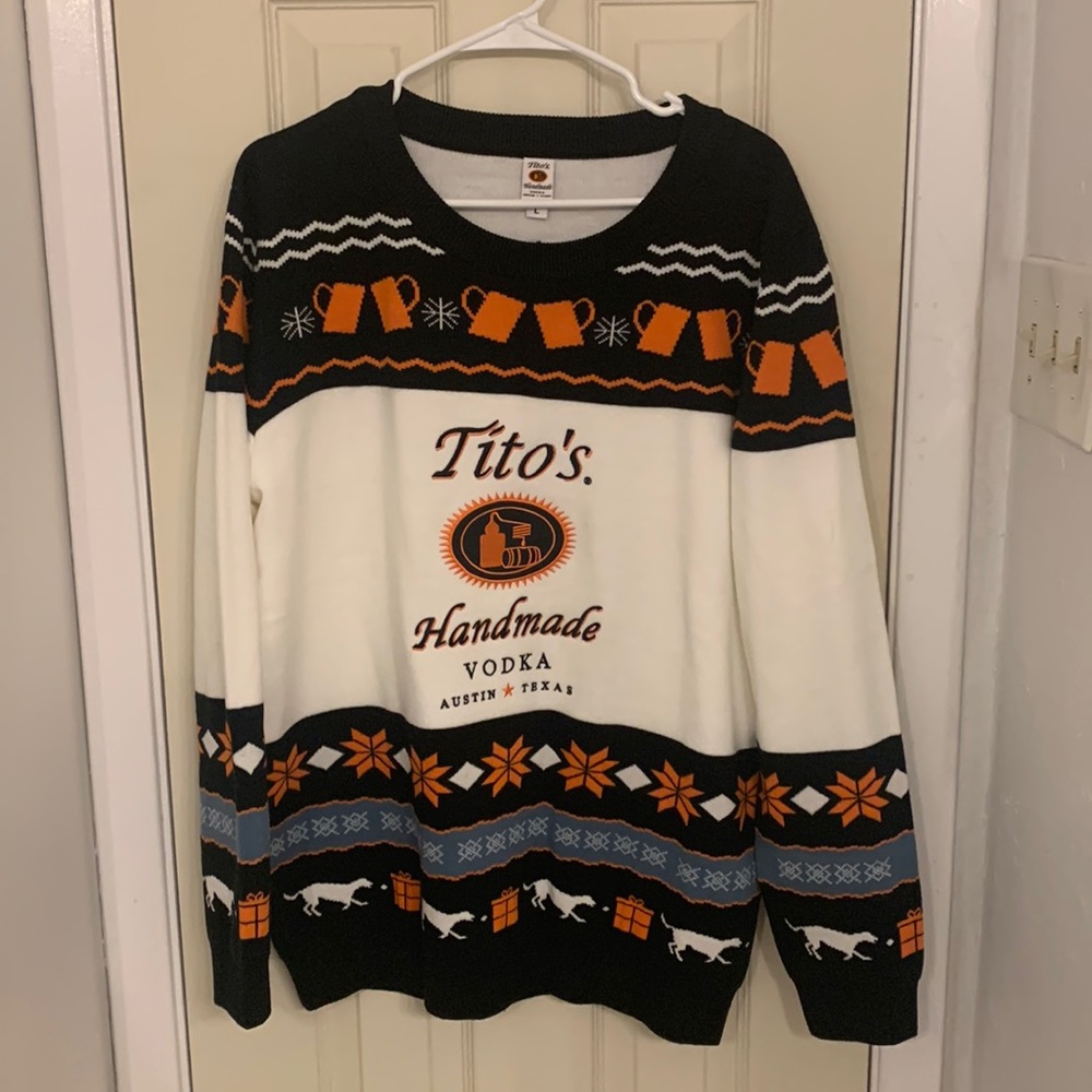 Tito’s Handmade Vodka Ugly Sweater